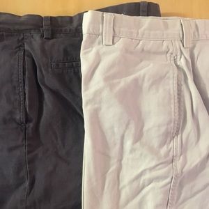 35/30 chinos—2 for 1!—J Crew & Gap, relaxed fit